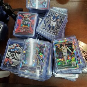 Assorted Sports Trading Cards Collection 50 Cards Per Order